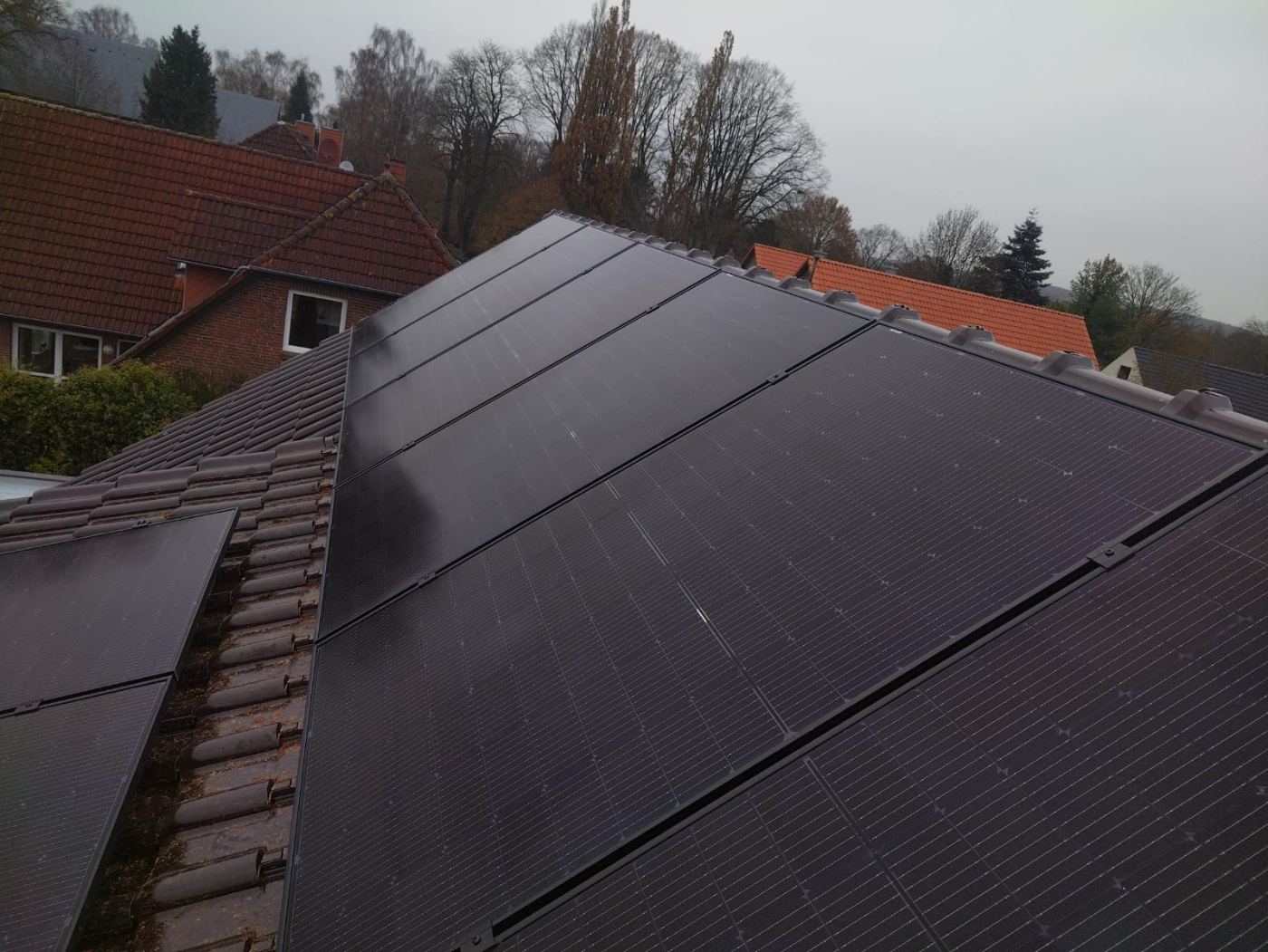 Detailansicht PV-Module